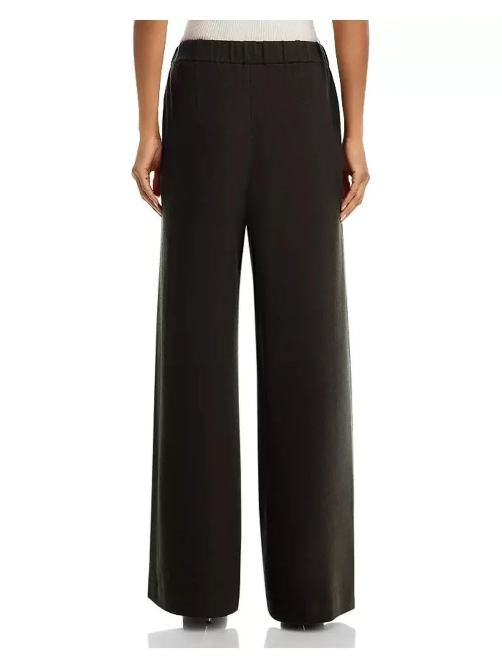 NEW, Rag and Bone Melanie Japanese Wool Pants in Black Sz L #S7537 - Picture 2 of 9
